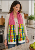 Taffygirl Kitchen Boa – Pink Floral & Madras Plaid
