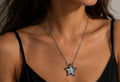 Patriotic Star Pendant Necklace