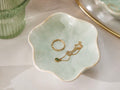 Mint Green Ceramic Dish Jewelry Holder